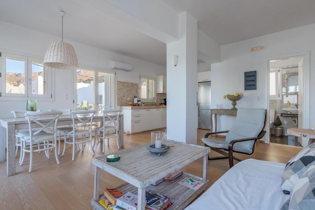 Uno Luxury Apartment With Sea View Livadia (Tilos) Exterior foto