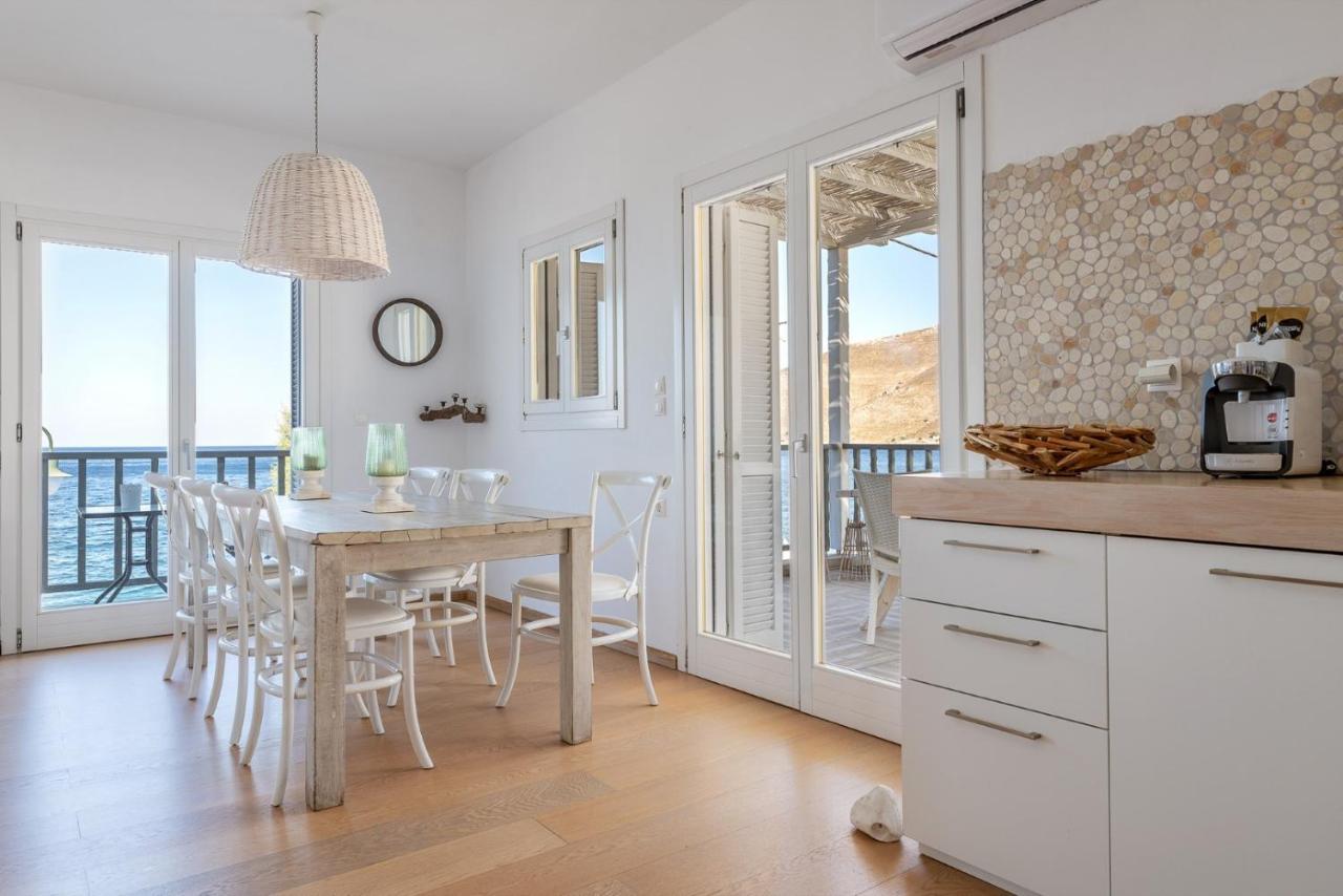 Uno Luxury Apartment With Sea View Livadia (Tilos) Exterior foto