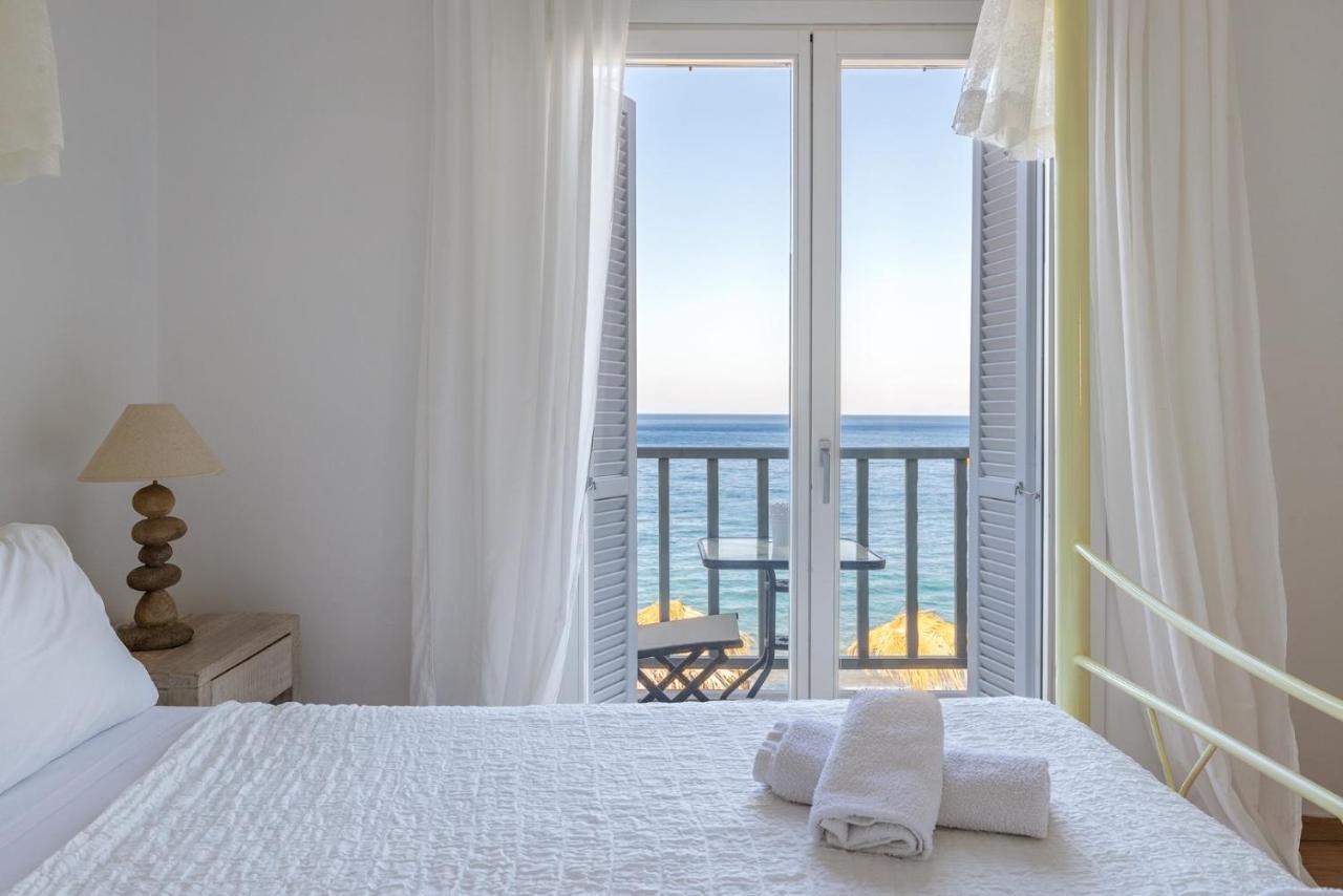 Uno Luxury Apartment With Sea View Livadia (Tilos) Exterior foto